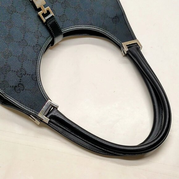 Gucci Hand Bag Black Canvas mon-511-090825 - Picture 5 of 16